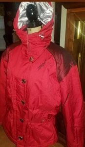 COPY - SPYDER XTL WOMEN'S SKI RED HOOD JACKET VES…